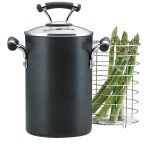 Circulon hard anodized steamer asparagus pot