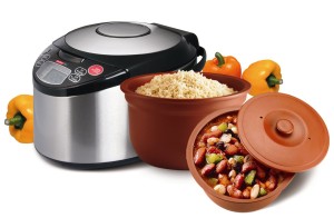 VitaClay 4 in 1 smart multi rice slow cooker steamer and yogurt maker