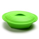 Norpro Microwave Silicone Vegetable Steamer Insert Green