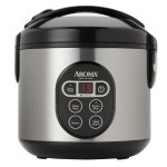 Best Aroma 8-cup digital rice cooker & food steamer with white and brown rice settings for small and medium families