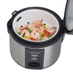 Black & Decker 12-cup rice cooker with steamer