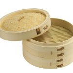 Joyce Chen 2 tier 10-inch bamboo steamer set feature image