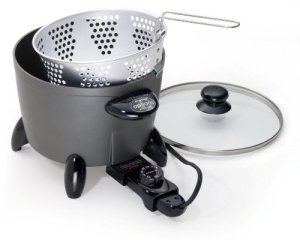 Presto 06003 options electric multi cooker steamer