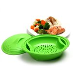 microwave silicone vegetable steamer