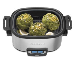 Cuisinart MSC-600 3-In-1 6-quart multi cooker in steam mode