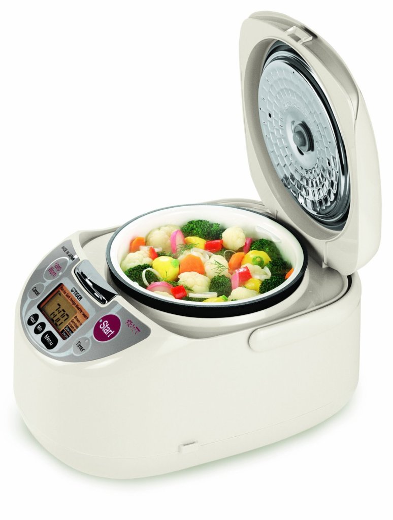 Tiger JAH-T18U Micom 10-Cup rice cooker steamer featured image