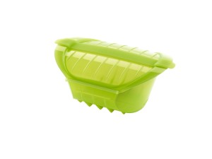 Lekue microwave silicone steamer pot