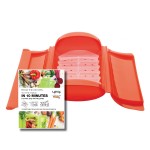 Lekue silicone microwave and oven steamer