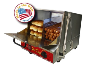 Paragon Hot Dog Steamer Machine for Commercial Home