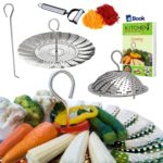 Stainless steel vegetable steamer basket