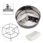 Instant pot pressure cooker stainless steel steamer basket rack
