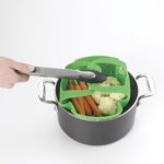 OXO Good Grips silicone vegetable steamer basket