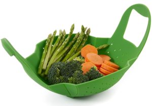 Sunsella Silicone Vegetable Steamer Basket for Instant Pots and Pressure Cookers