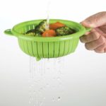 Prep Solutions by Progressive small microwave mini steamer basket with slits for even cooking