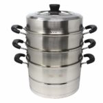 Concord 3 tier stainless steel food steamer