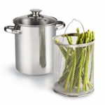 Cook N Home 4 Quart Asparagus Stainless Steel Steamer Pot