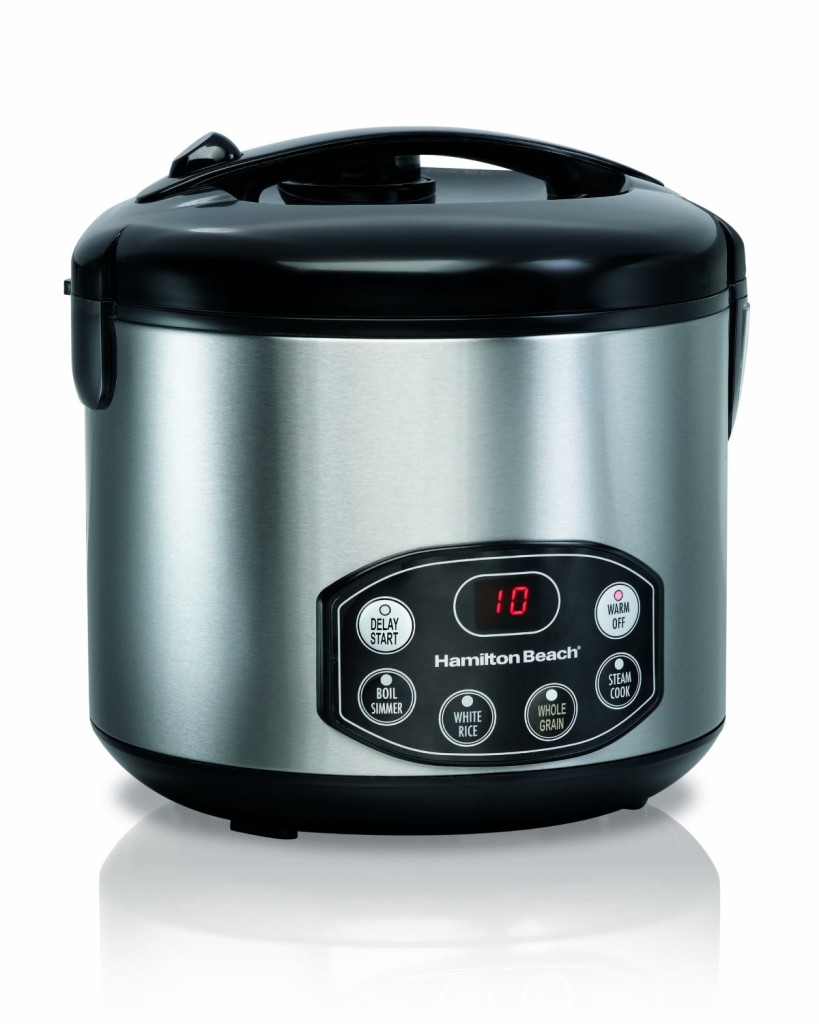 Hamilton Beach digital simplicity deluxe rice cooker steamer