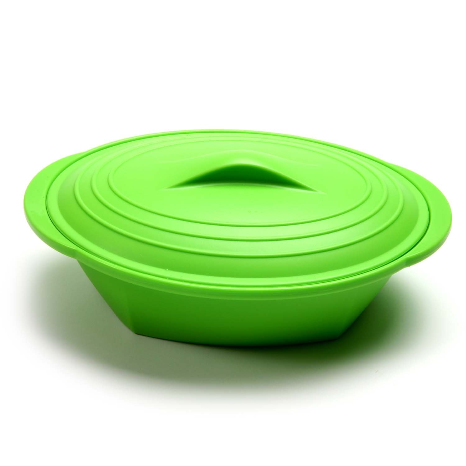 Norpro Microwave Silicone Vegetable Steamer Insert Green Best Food   Norpro Microwave Silicone Vegetable Steamer Insert Green 