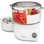 Black & Decker divided food steamer with flavor scenter screen feature image