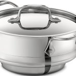 All Clad stainless steel food steamer insert feature image
