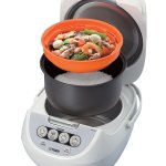 Tiger Micom 5.5-Cup Rice Cooker with Steamer tray