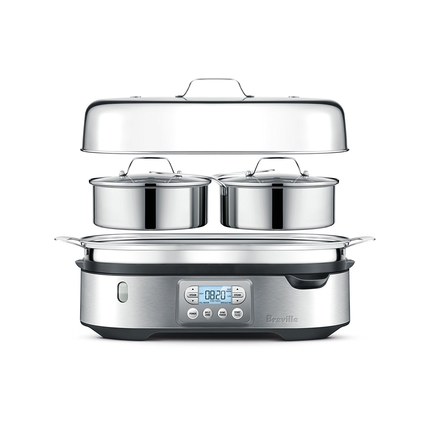 Breville BFS800BSS Stainless Steel Food Steamer Best Food Steamer Brands