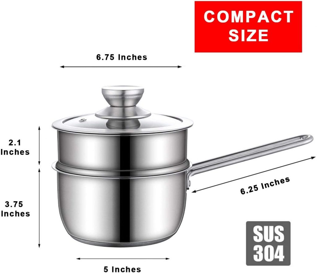 Affordable Small 2 Quart Stainless Steel Steamer Pot | Best Food ...